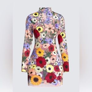 Taylor Swift Floral Grammys Dress Knockoff - Size S